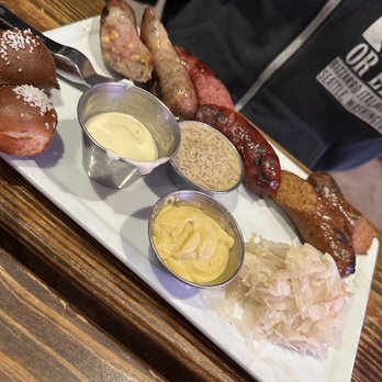 Draft Republic Carlsbad - Sausage Sampler - Comfort Food Near Me - Carlsbad, California Draft Republic Carlsbad - Sausage Sampler - Comfort Food Near Me - Carlsbad, California