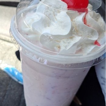 Sonic Drive-In - Fantastic strawberry shake. - Burgers Near Me - Palmdale, California Sonic Drive-In - Fantastic strawberry shake. - Burgers Near Me - Palmdale, California