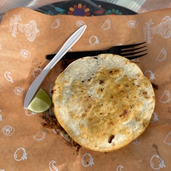 Yahuales Red Tacos - Mulita (pork pastor) - Tacos Near Me - Key Largo, Florida