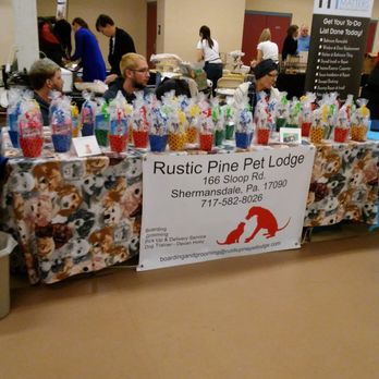 Rustic Pine Pet Lodge - Our display at "Taste of Carlisle" 2019. - Pet Groomers Near Me - Shermans Dale, Pennsylvania Rustic Pine Pet Lodge - Our display at "Taste of Carlisle" 2019. - Pet Groomers Near Me - Shermans Dale, Pennsylvania