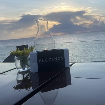Buccanos At Night - Sunset table view - Bars Near Me - Cozumel, ROO