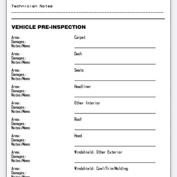 Safelite AutoGlass - Pre-inspection report. - Windshield Installation & Repair Near Me - Turlock, California Safelite AutoGlass - Pre-inspection report. - Windshield Installation & Repair Near Me - Turlock, California