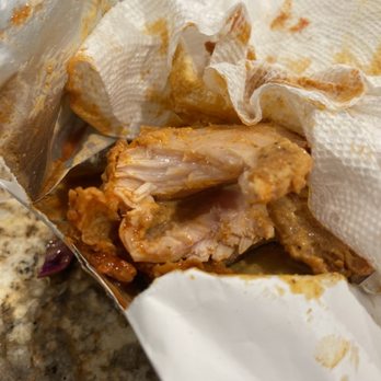 The Hub - The middle part of the chicken is completely raw. - Burgers Near Me - San Anselmo, California