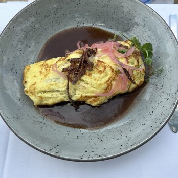 Lucille's - Oxtail Omelette. Tasty. - New American Near Me - Houston, Texas Lucille's - Oxtail Omelette. Tasty. - New American Near Me - Houston, Texas