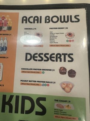 Menu photo 2 the Protein Source Las Vegas, NV Menu photo 2 the Protein Source Las Vegas, NV