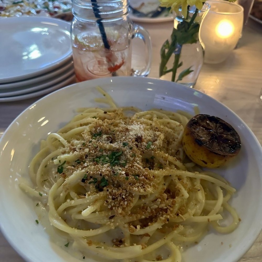 Char & Lemon - Lemon bucatini - Italian Near Me - Oxford, Connecticut Char & Lemon - Lemon bucatini - Italian Near Me - Oxford, Connecticut