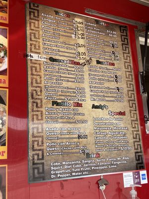 Menu photo 1 Tacos Don Andy Vestavia Hills, AL Menu photo 1 Tacos Don Andy Vestavia Hills, AL