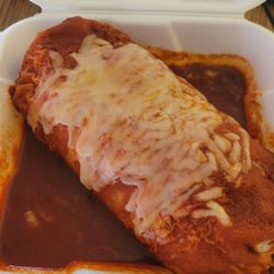 The Wicked Tacos - California burrito enchilada style
