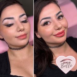 Brows By Belle - Lip blush before and after