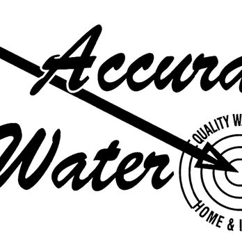 Accurate Water - a black arrow with the words accurate water - Water Stores Near Me - Hallettsville, Texas Accurate Water - a black arrow with the words accurate water - Water Stores Near Me - Hallettsville, Texas