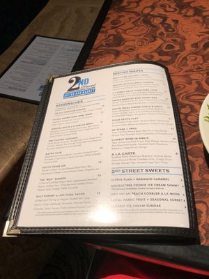 Menu photo 6 2nd Street Bistro & Bar McAllen, TX Menu photo 6 2nd Street Bistro & Bar McAllen, TX