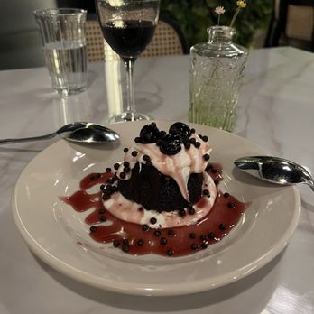 Verde Restaurant - Chocolate dessert was excellent not too sweet a great mix of flavors - New American Near Me - Costa Mesa, California Verde Restaurant - Chocolate dessert was excellent not too sweet a great mix of flavors - New American Near Me - Costa Mesa, California