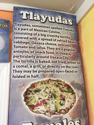 Menu photo 8 Tacos Oaxaca Lillington, NC Menu photo 8 Tacos Oaxaca Lillington, NC