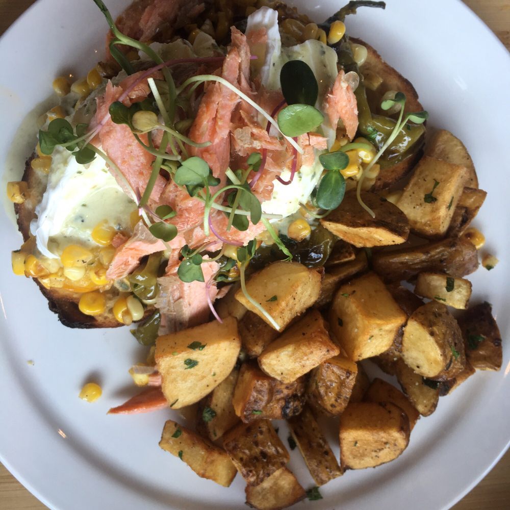 Jax - Benedict w/ trout! - Breakfast & Brunch Near Me - Ottawa, Ontario