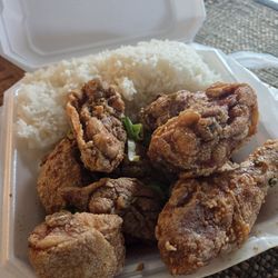 Garlic fried chicken