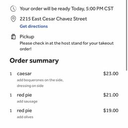 Proof of order -