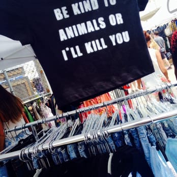 Melrose Trading Post - A shirt that stood out to me. Perfect for that one devoted cat lady you know. - Flea Markets Near Me - Los Angeles, California Melrose Trading Post - A shirt that stood out to me. Perfect for that one devoted cat lady you know. - Flea Markets Near Me - Los Angeles, California