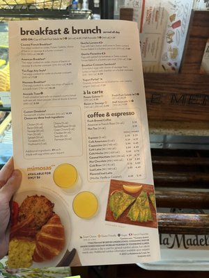 Menu photo 1 la Madeleine New Orleans, LA Menu photo 1 la Madeleine New Orleans, LA