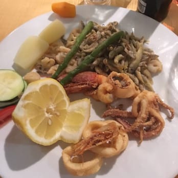 Trattoria Biondo - Fried fish platter - Italian Near Me - Palermo, Pennsylvania