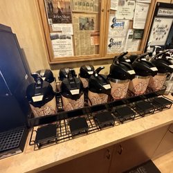 Jt's Bagel Hut - Coffee station