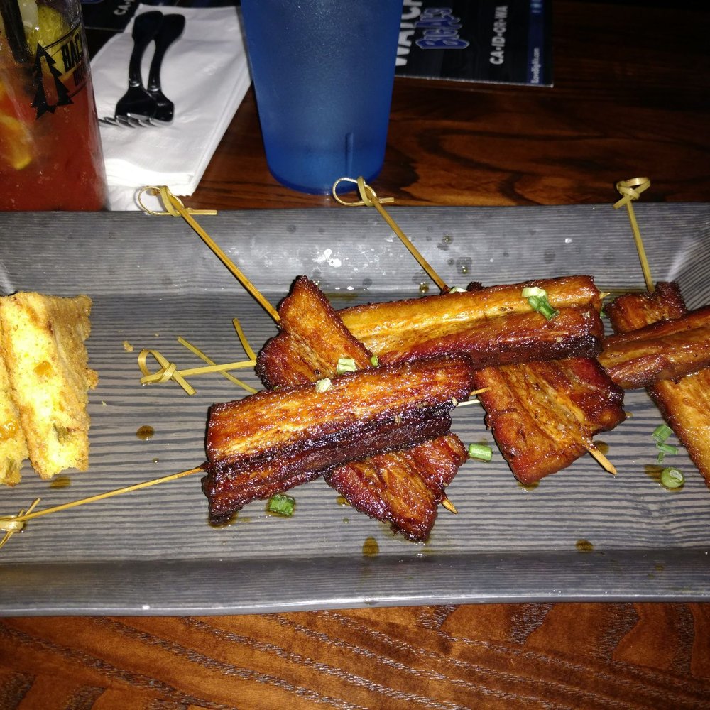 Big Al's - Pork belly skewers - Sports Bars Near Me - Vancouver, Washington