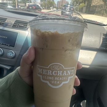 The Merchant - Vanilla Ice Latte - Coffee & Tea Near Me - Long Beach, California