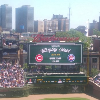 Wrigley Field - Wrigley Field right field jumbotron, installed in 2015 - Stadiums & Arenas Near Me - Chicago, Illinois