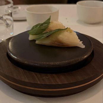 Eleven Madison Park - Radish -Salad with sea fennel, and mint rice with onion and Thai Basil - New American Near Me - New York, New York Eleven Madison Park - Radish -Salad with sea fennel, and mint rice with onion and Thai Basil - New American Near Me - New York, New York