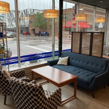 Gather - a living room with a couch and chairs - Coffee & Tea Near Me - Watertown, South Dakota