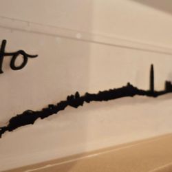 Igreja dos Clérigos - Souvenir shop's Porto landmark silhouette