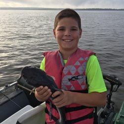 Wethook Guide Service - One of many catfish caught today!