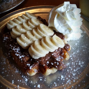 Zinneken's - Harvard Square - Nutella, banana and whipped cream - Belgian Near Me - Cambridge, Massachusetts Zinneken's - Harvard Square - Nutella, banana and whipped cream - Belgian Near Me - Cambridge, Massachusetts