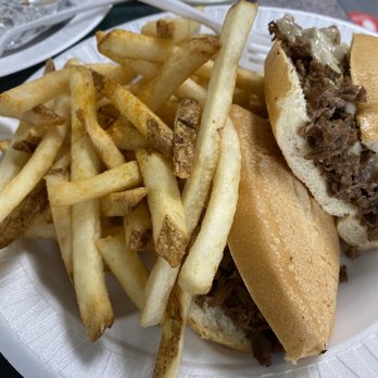 Big Apple Deli - Cheesesteak combo with fries - Burgers Near Me - Charlotte, North Carolina