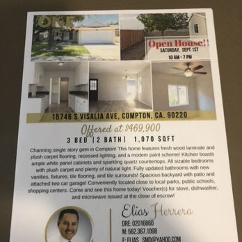 Elias Herrera Realtor - My Open house flyer. - Real Estate Agents Near Me Elias Herrera Realtor - My Open house flyer. - Real Estate Agents Near Me