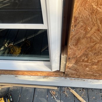 Window World - Kennesaw - Contractor trying to fix their mistake after removing to much framing! - Windows Installation Near Me - Kennesaw, Georgia Window World - Kennesaw - Contractor trying to fix their mistake after removing to much framing! - Windows Installation Near Me - Kennesaw, Georgia