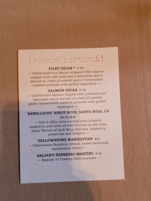Menu photo 6 Red Raven Williams, AZ