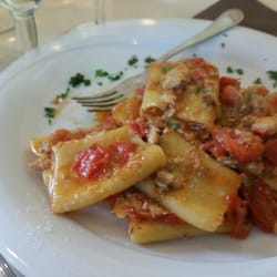 Osteria Contro Corrente - Paccheri al ragù di mare