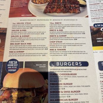 Kickback Jack’s - Menu Part 1 - Sports Bars Near Me - Alcoa, Tennessee