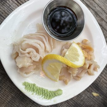 Taylor Shellfish Oyster Bar - Geoduck Sashimi* - Seafood Near Me - Seattle, Washington Taylor Shellfish Oyster Bar - Geoduck Sashimi* - Seafood Near Me - Seattle, Washington