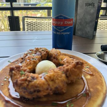 Tom’s Watch Bar - Cornbread Pancake Chicken Tenders Happy Dad Hard Iced Peach Tea - Cocktail Bars Near Me - San Diego, California Tom’s Watch Bar - Cornbread Pancake Chicken Tenders Happy Dad Hard Iced Peach Tea - Cocktail Bars Near Me - San Diego, California