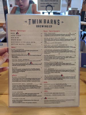 Menu photo 3 Twin Barns Brewing Meredith, NH Menu photo 3 Twin Barns Brewing Meredith, NH