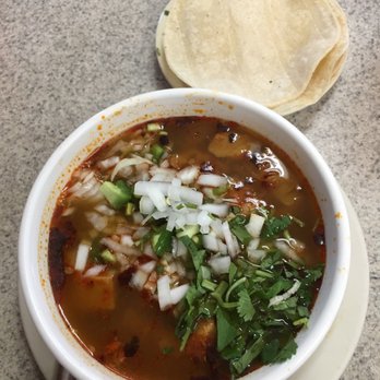 Taqueria Chapala - Menudo dressed and ready to party!!! - Tacos Near Me - Austin, Texas
