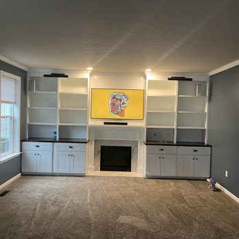 On Point Home Solutions - Custom shelves and mantel - General Contractors Near Me On Point Home Solutions - Custom shelves and mantel - General Contractors Near Me