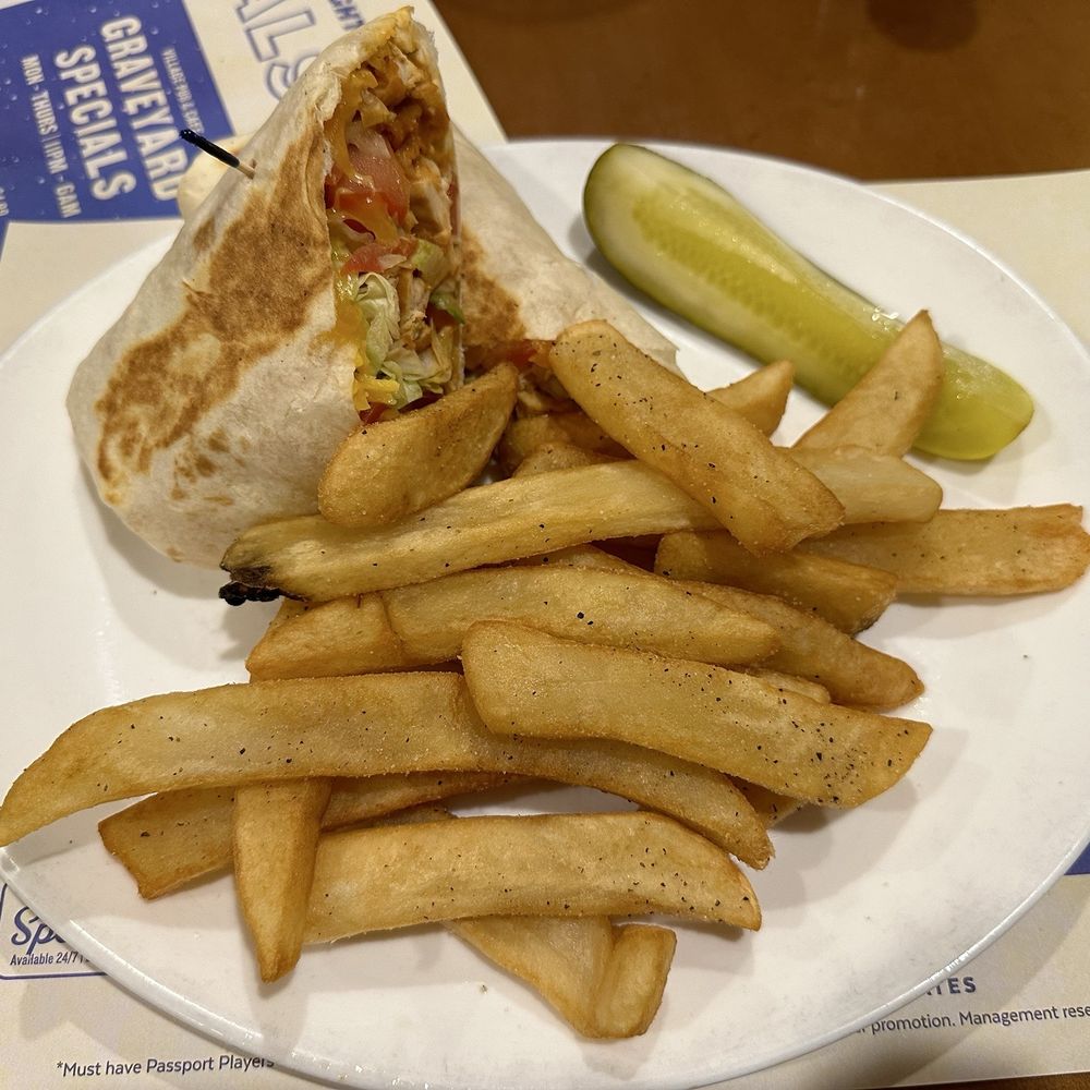 Village Pub and Cafe - Buffalo Chicken Wrap - American Near Me - Las Vegas, Nevada Village Pub and Cafe - Buffalo Chicken Wrap - American Near Me - Las Vegas, Nevada