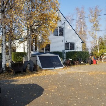Blue Door Antiques - View from the parking lot - Antiques Near Me - Fairbanks, Alaska Blue Door Antiques - View from the parking lot - Antiques Near Me - Fairbanks, Alaska