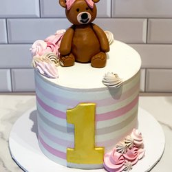 Made By Megan Jayne - Custom cake for 1st birthday