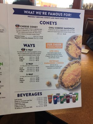 Menu photo 1 Skyline Chili Columbus, OH Menu photo 1 Skyline Chili Columbus, OH