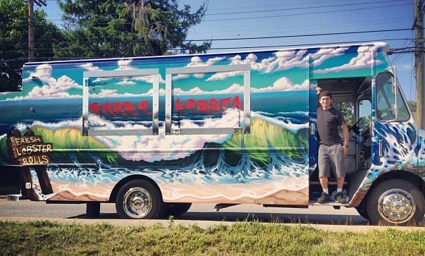 Garbo Lobsta Truck Logo