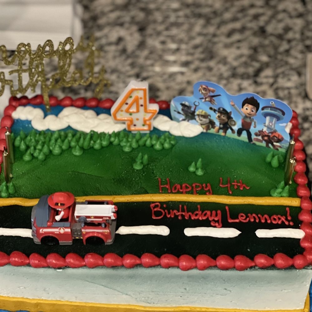 Publix - a birthday cake for a 4 year old boy - Grocery Near Me - Atlanta, Georgia