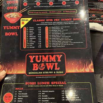 Yummy Bowl - Mongolian Near Me - Rockville, Maryland